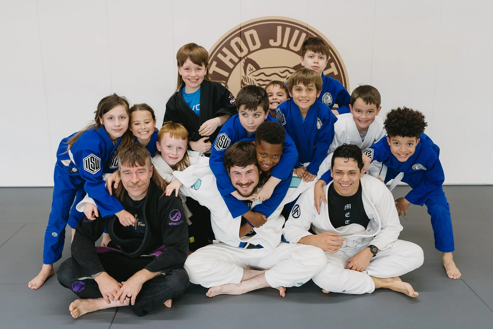 BJJ closed guard training at Method Jiu-Jitsu Tulsa