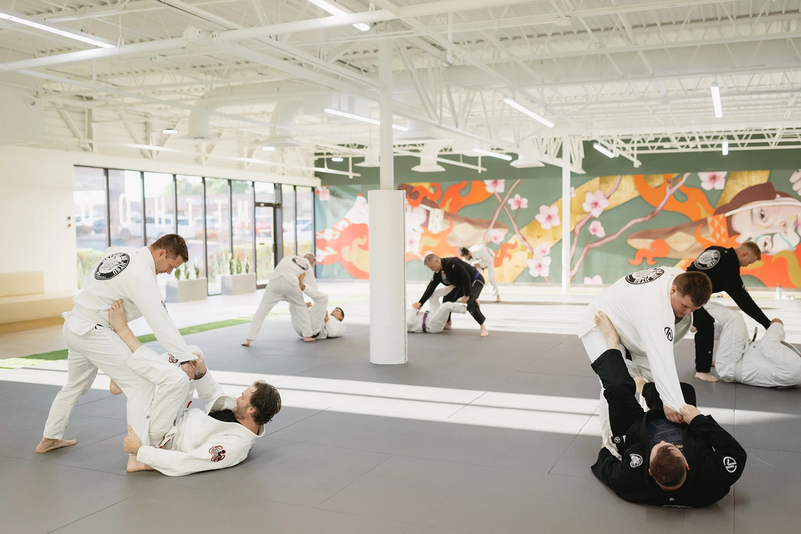 Brazilian jiu-jitsu training at Method Jiu-Jitsu in Tulsa, Oklahoma
