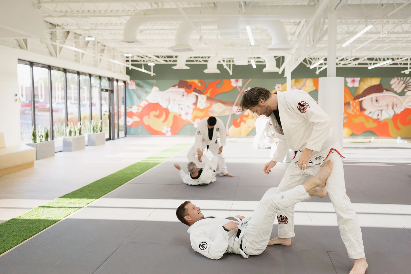 Law enforcement BJJ training