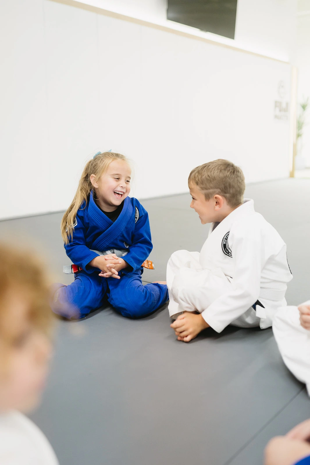 Students rolling during open mat at Method Jiu-Jitsu in Tulsa Oklahoma