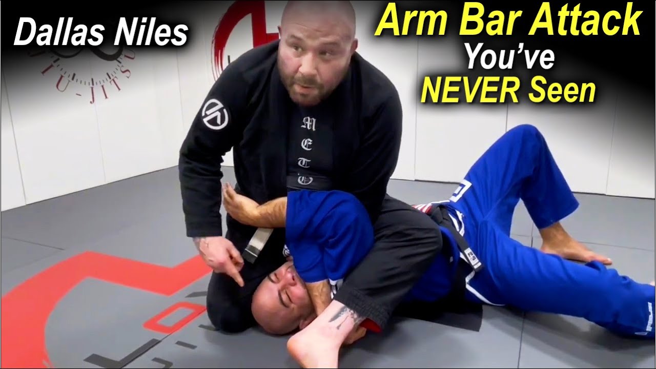 Dallas Niles demonstrating the armbar from mount technique on Bernardo Faria's BJJ Fanatics channel